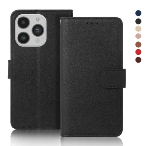 leather wallet card holder case for iphone 14 plus 13 12 pro max mini 11 pro max flip case