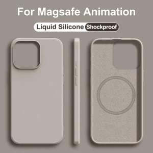 liquid silicone magnetic cases for iphone 15 14 11 13 12 pro max plus for magsafe case wireless charge cover phone accessories