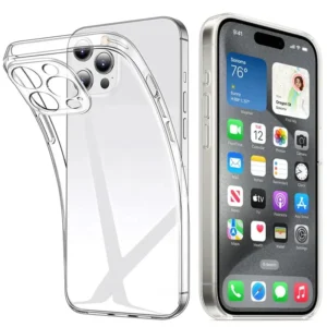 suitable for iphone 13 14 pro mobile phone case advanced transparent space shell silicone tpu anti fall soft shell