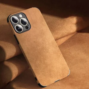 luxury lambskin leather phone case iphone 15 14 13 12 11 pro max mini x xs xr 7 8 plus se retro solid color soft silicone cover