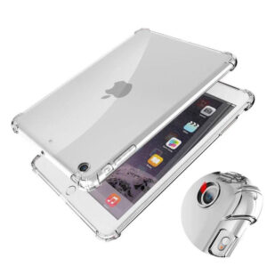 shockproof transparent case for ipad mini air pro 1 2 3 4 5 6 7 8 7.9 9.7 10.2 10.5 11 drop resistant clear silicone back cover for ipad air 2